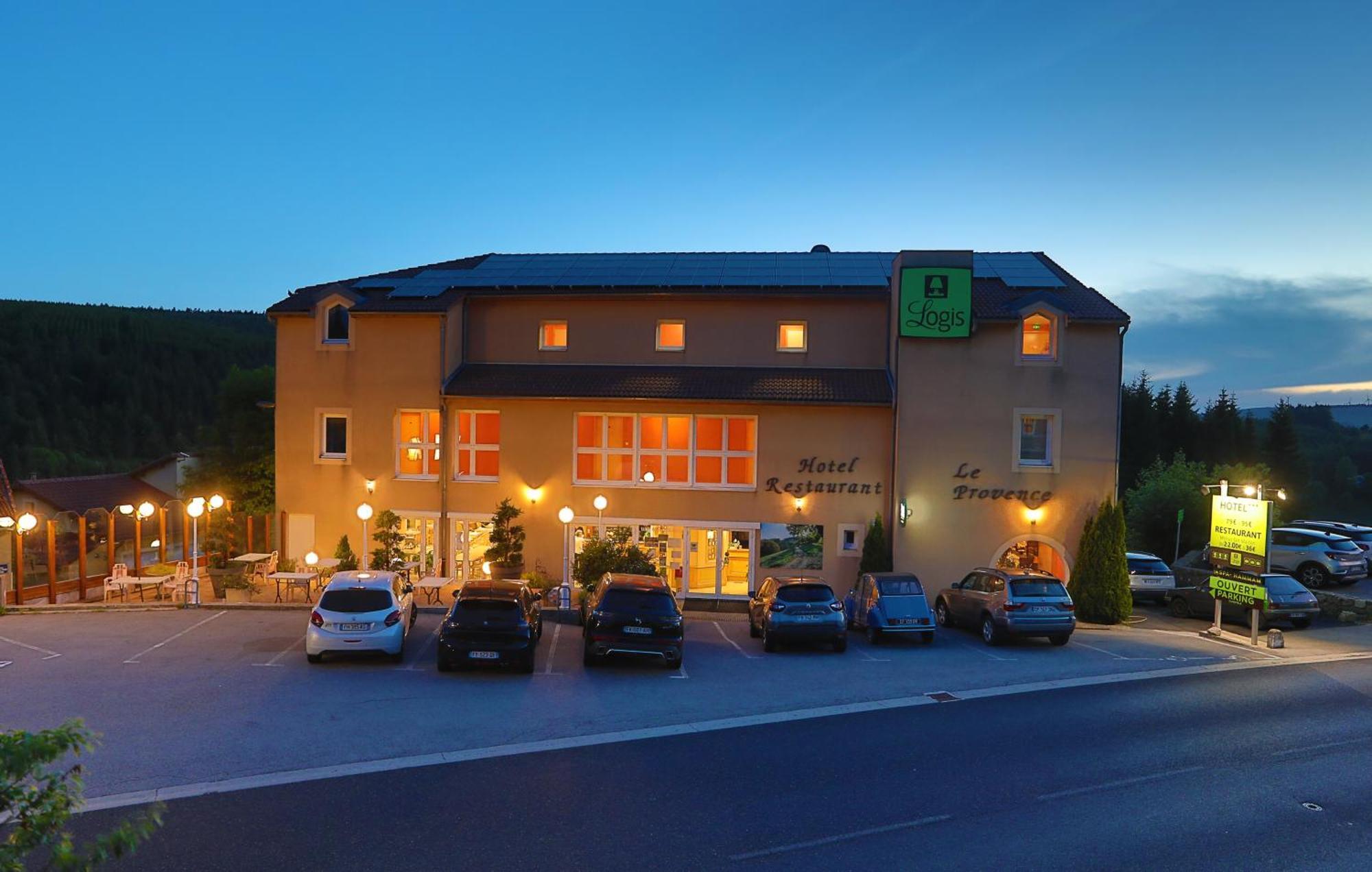 Logis Hotel Spa Restaurant Le Provence Lanarce エクステリア 写真