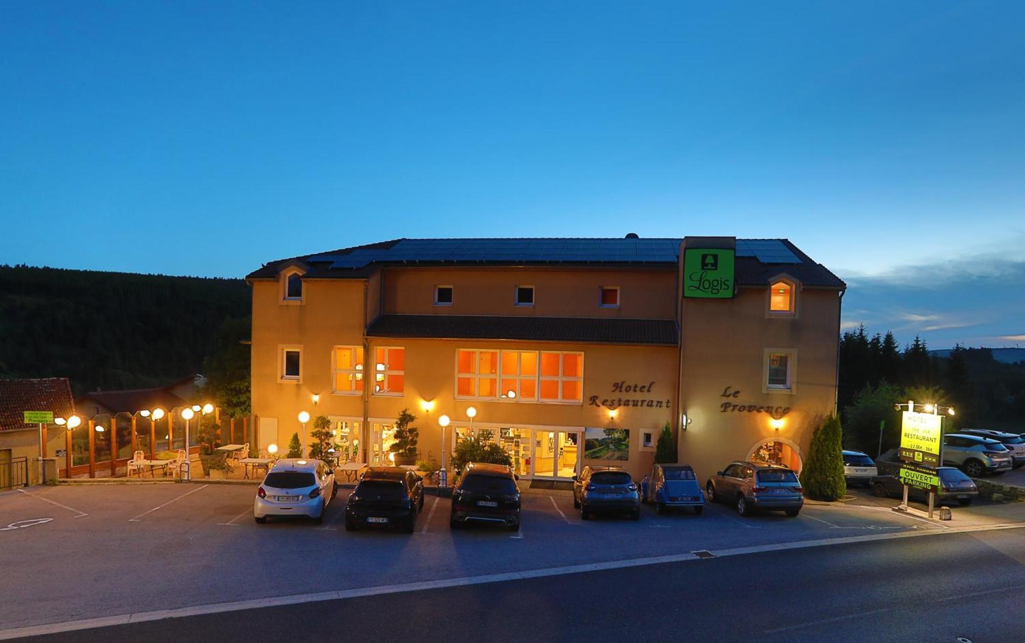 Logis Hotel Spa Restaurant Le Provence Lanarce エクステリア 写真
