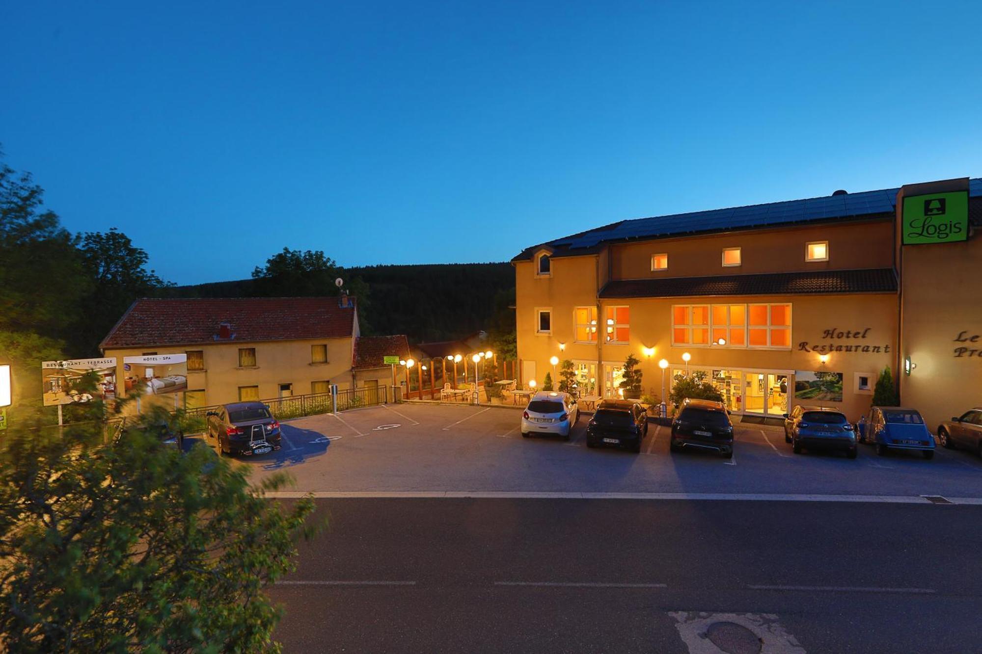 Logis Hotel Spa Restaurant Le Provence Lanarce エクステリア 写真