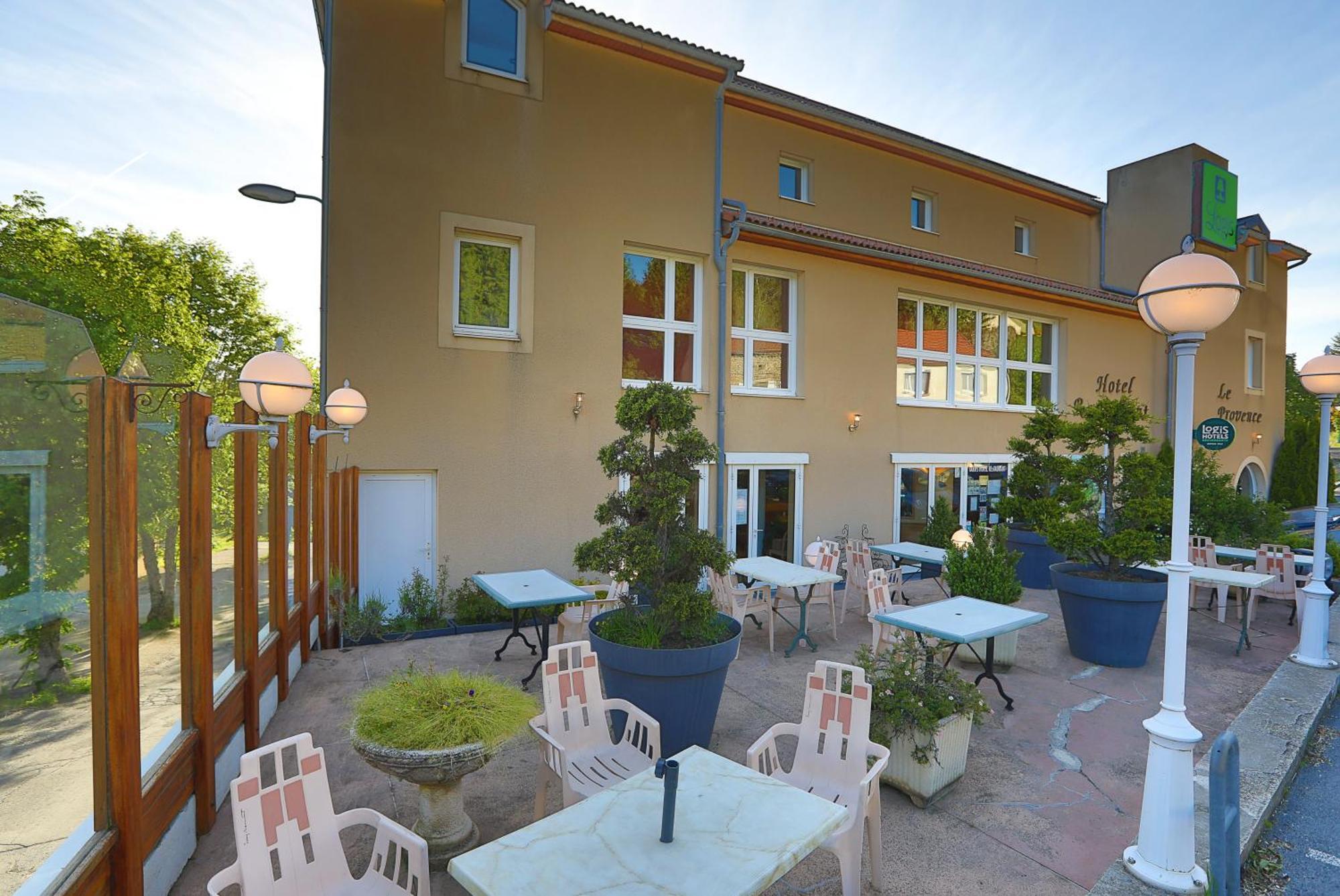 Logis Hotel Spa Restaurant Le Provence Lanarce エクステリア 写真